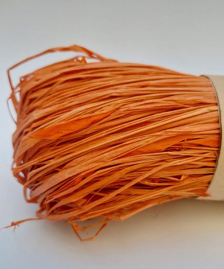 Rafia Color Naranja - Imagen 2