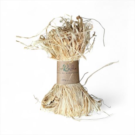 Rafia Natural en formato de 100 gramos, Vegetal